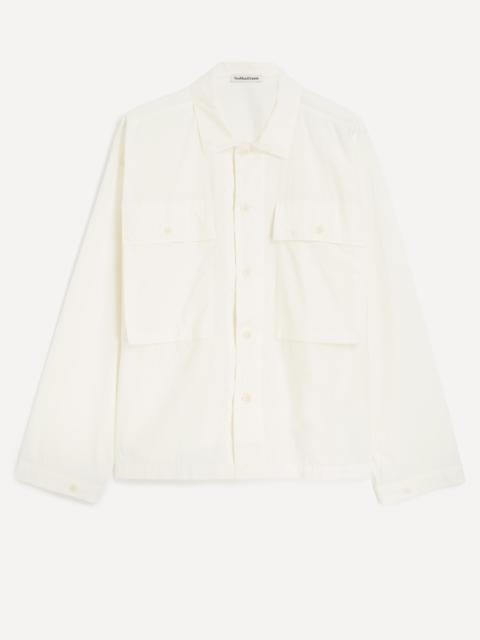YMC White Military Shirt