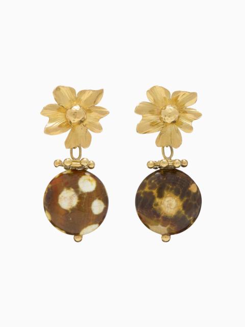 ULLA JOHNSON Lilah Stone Drop Earring