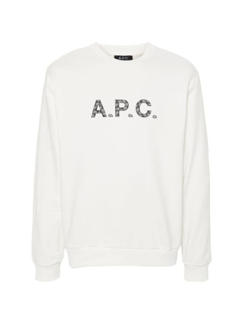A.P.C. Timothy cotton sweatshirt