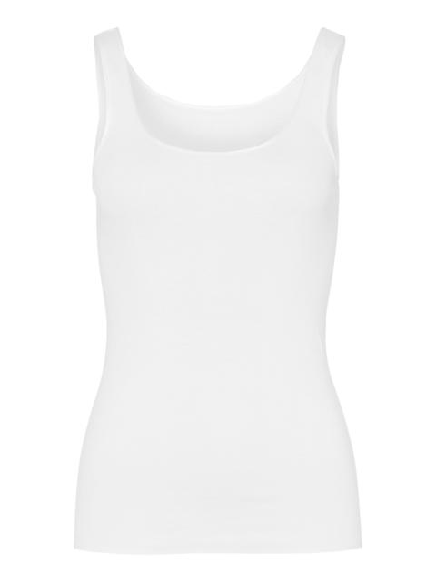 HANRO Cotton Seamless Round Neck Cotton Tank Top