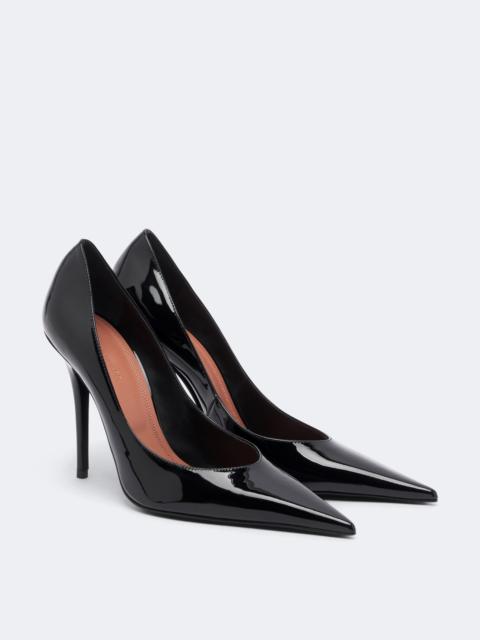 Amina Muaddi Anok patent leather pumps