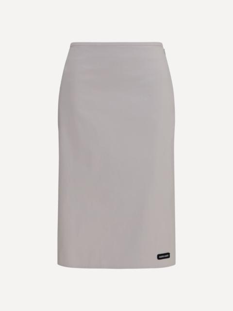 Miu Miu Stretch cotton-blend midi Skirt