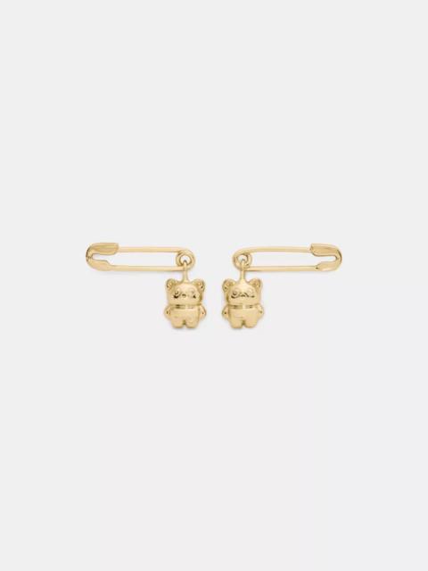 kate spade Bits And Baubles Safety Pin Critter Studs