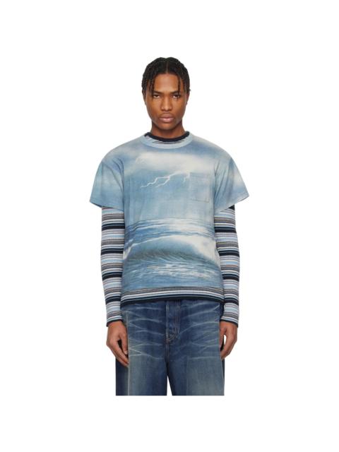 ERL Blue Storm T-shirt