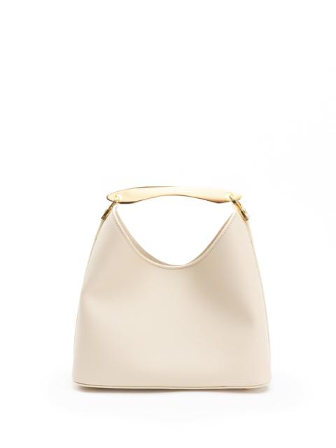 Elleme Small Boomerang Caviar Leather Beige