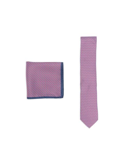 Canali patterned tie set (set of two)