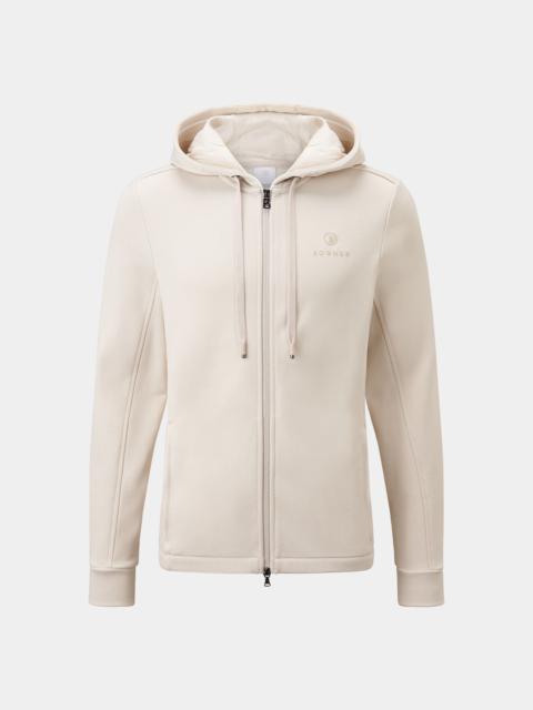 BOGNER Berto jersey jacket in Sand
