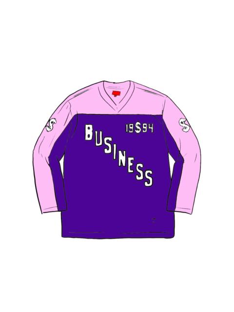 Supreme Supreme Business Hockey Jersey Purple