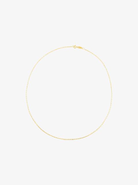 TOUS 45 cm 18K solid gold TOUS Chain Choker with oval rings.