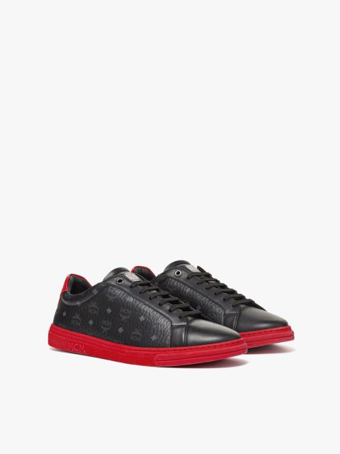 MCM Color Block Terrain Lo Sneakers in Visetos