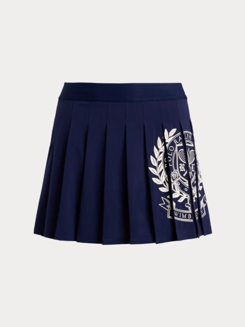 Polo Ralph Lauren Wimbledon Logo Performance Pleated Skort