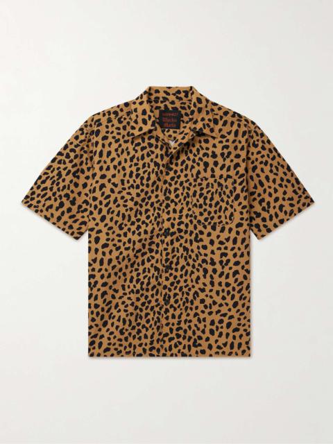 WACKO MARIA + Gramicci Convertible-Collar Leopard-Print Nylon Shirt