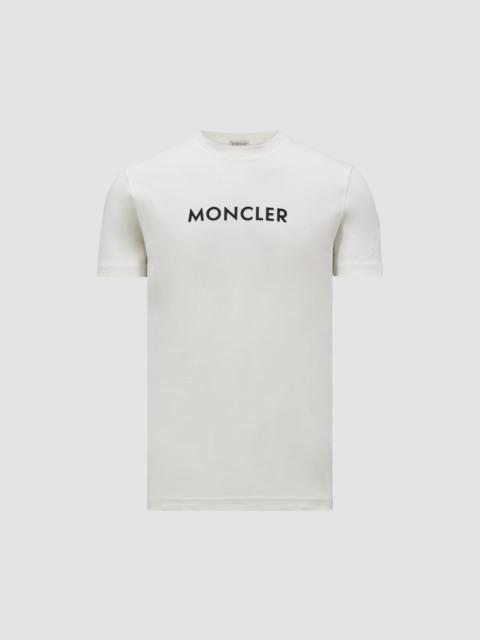 Moncler Rubberized Logo T-Shirt | REVERSIBLE