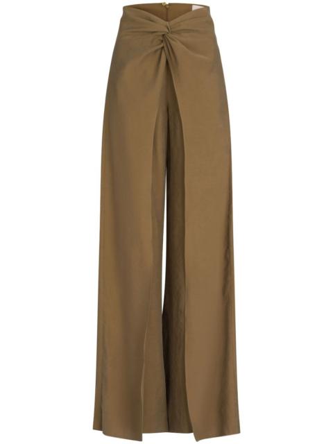 SILVIA TCHERASSI Canturipe high-waist palazzo trousers