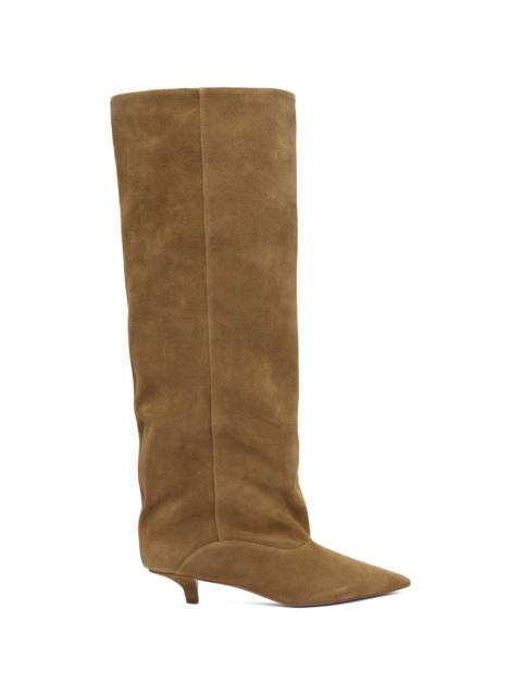 Beige Ines 35 Tall Boots