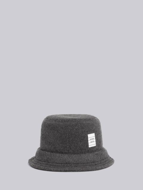 Thom Browne Military Weight Cashmere Bucket Hat