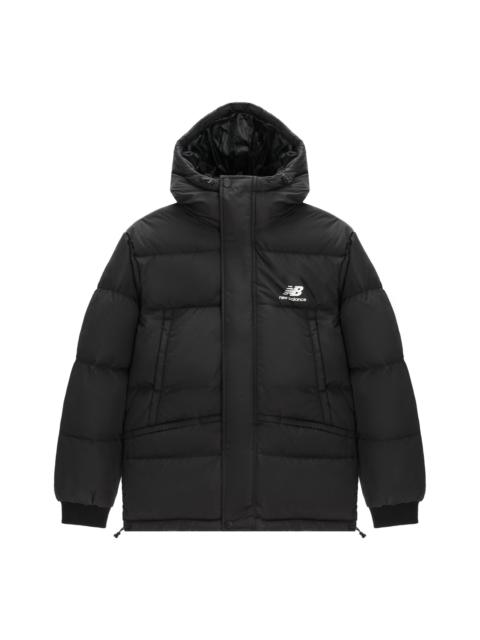 New Balance Warm Winter Down Jacket 'Black' AMJ23344-BK