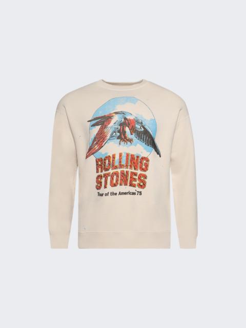 MadeWorn Rolling Stones Classic Crew Sweatshirt Tan