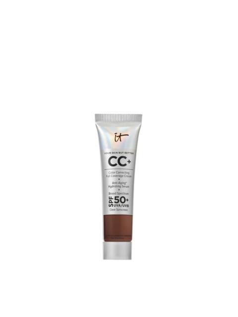 IT Cosmetics CC+ Cream Full-Coverage Foundation with SPF 50+ Travel Size