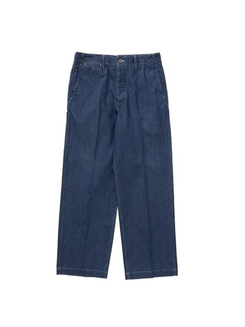 visvim SS BROADER PANTS DMGD LT.INDIGO