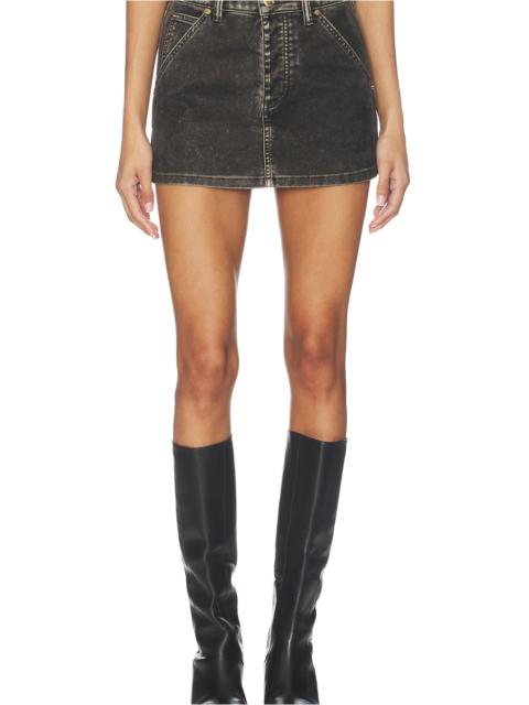 Flocked Carpenter Skort