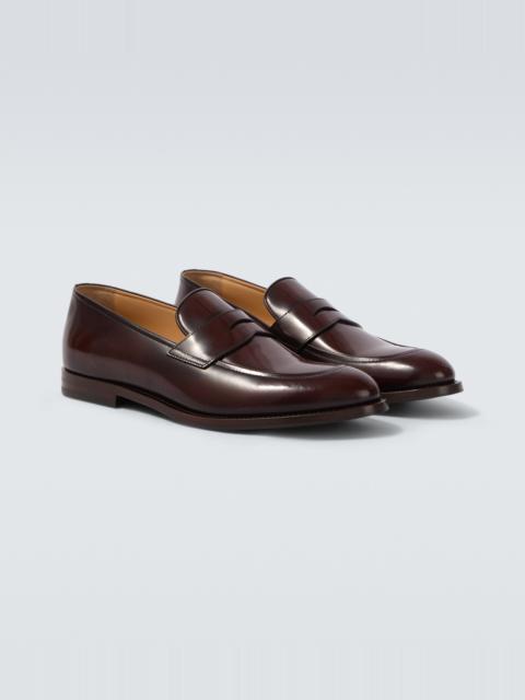Brunello Cucinelli Leather penny loafers
