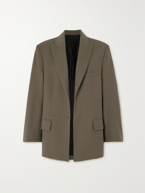 Victoria Beckham Oversized Twill Blazer