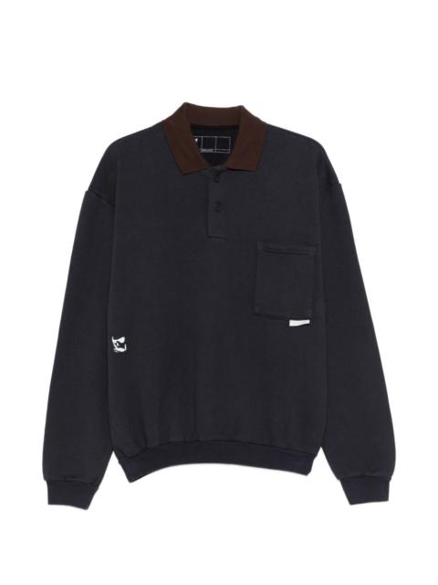 GR10K blue polo top