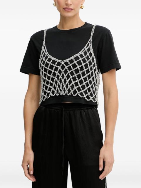 PINKO layered T-shirt