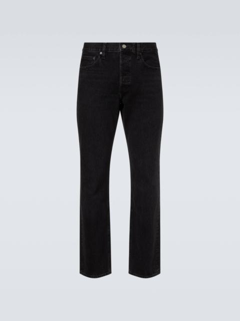 The Straight mid-rise straight jeans