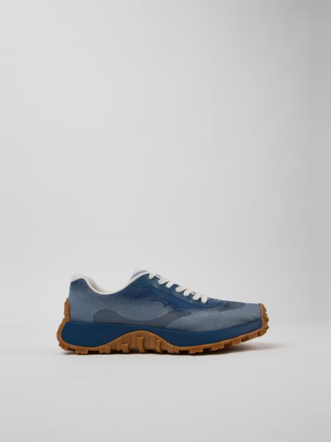 CAMPER Drift Trail Blue Recycled Engineered Materials Sneakers for Women.