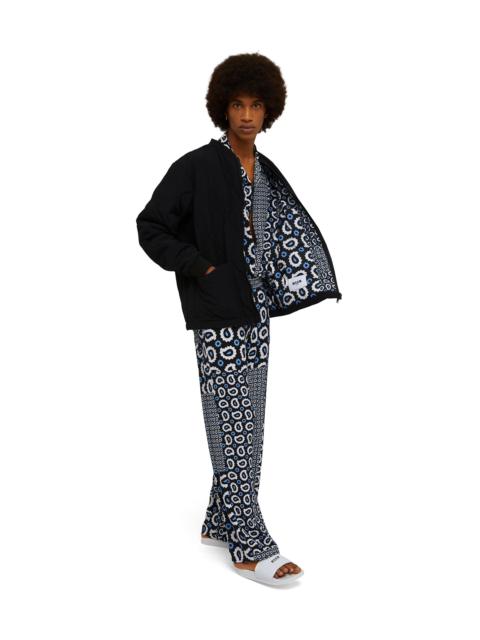 MSGM Lightweight sport nylon double-face padded bomber jacket