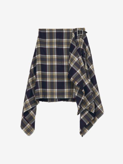 Alexander McQueen Draped Kilt