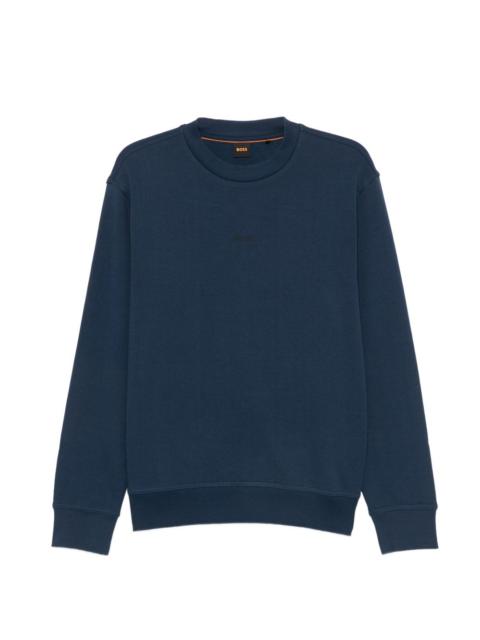 BOSS logo-detail sweatshirt