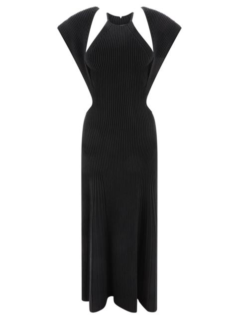 Sleeveless Maxi Dress With Cut-Out Details Dresses Black