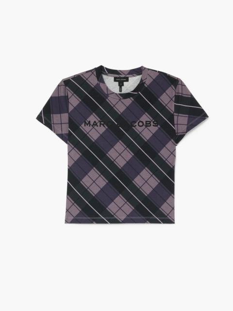 Marc Jacobs PLAID LOGO BABY TEE