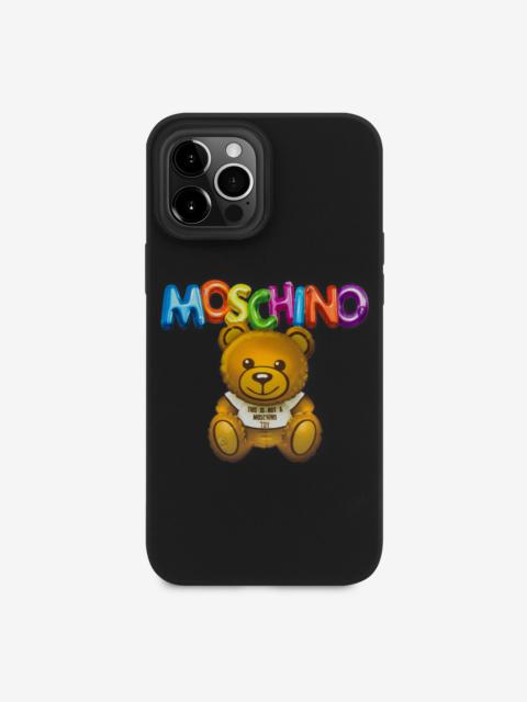 Moschino INFLATABLE TEDDY BEAR IPHONE 13 PRO MAX COVER