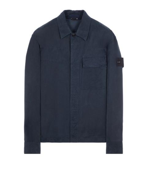 Stone Island 111F2 STONE ISLAND GHOST PIECE_CUPRO RASO BLUE