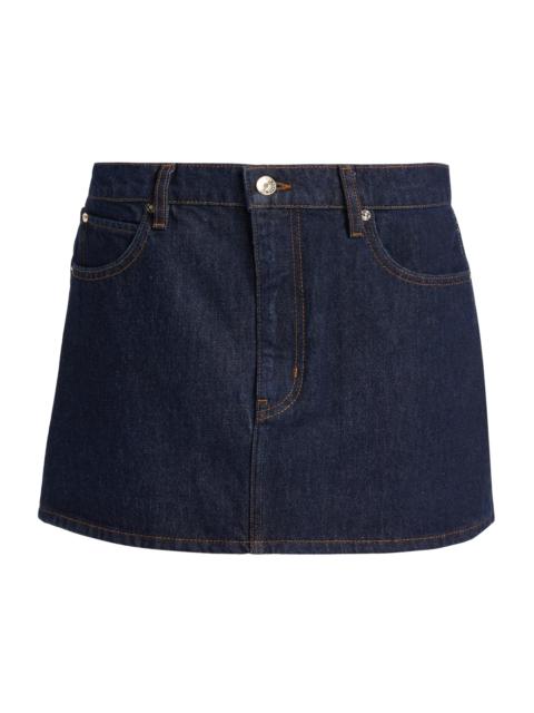 FRAME Women's The Mini Skirt - Rinse