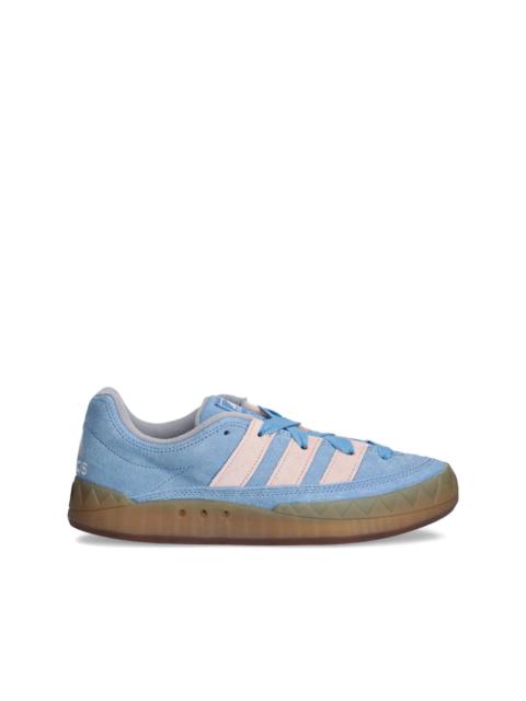 adidas suede three-stripe trainers