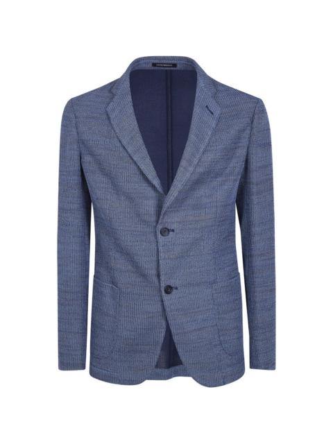 EMPORIO ARMANI single-breasted blazer