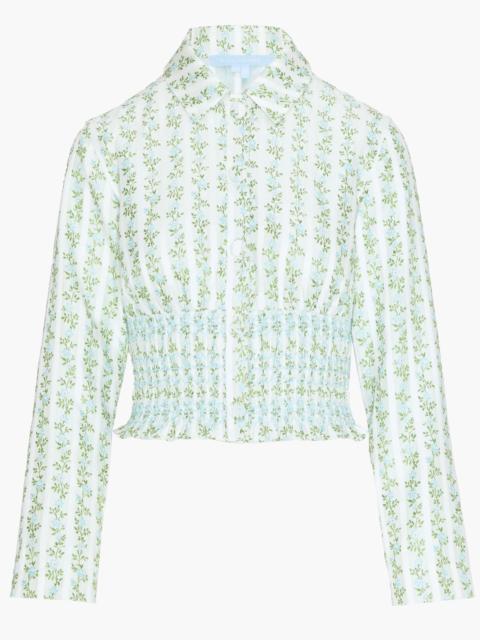 Hill House Home The Hunter Jacket - Brocade Vine Stripe