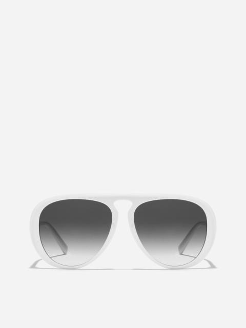 Dolce & Gabbana Maiolica Arancione sunglasses