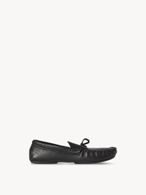 The Row Lucca Moccasin in Leather