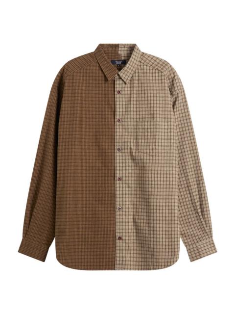 Comme des Garçons Homme Flannel Mix Shirt