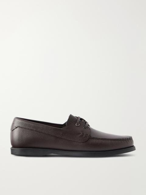Brioni Leather Boat Shoes