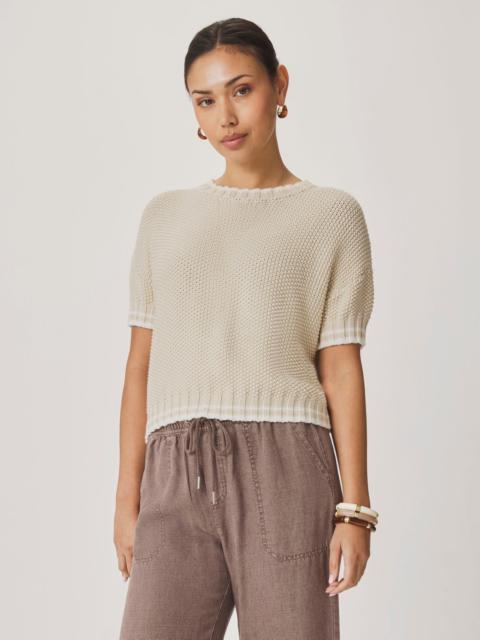 Splendid Annmarie Short Sleeve Sweater