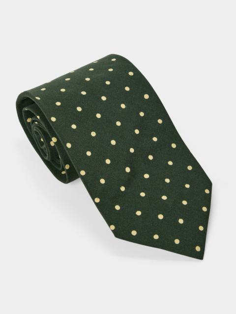 TODD SNYDER Italian Silk Big Dot Tie