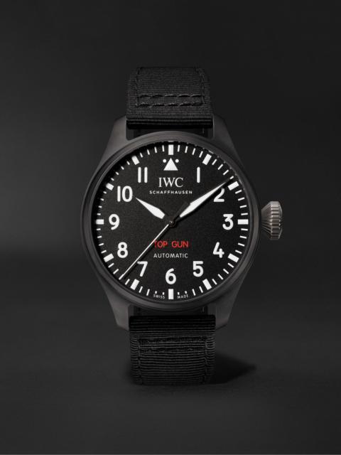 IWC Schaffhausen Big Pilot's TOP GUN Automatic Ceramic Watch, Ref. IW329801
