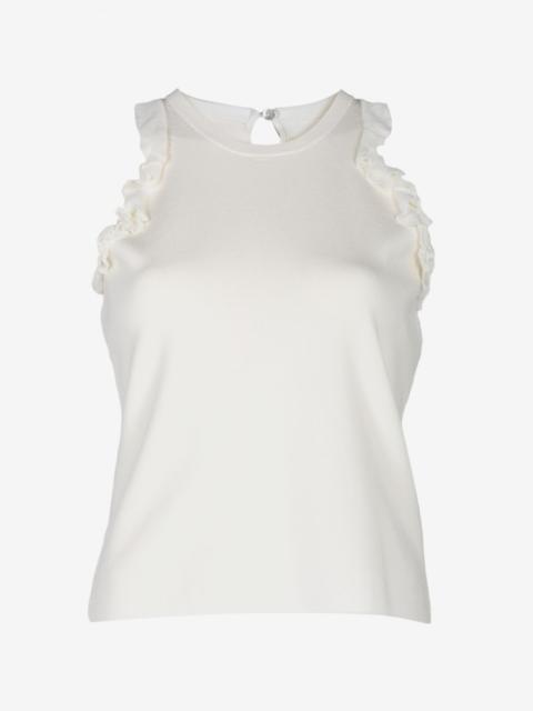Cinq à Sept Martha ruffle-trim top